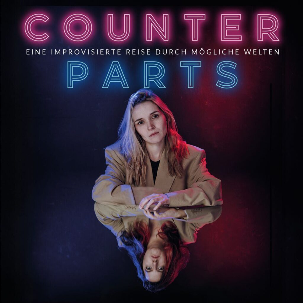 Counterparts Improvisation Schauspiel Poster 2026 Förderung Senator für Kultur